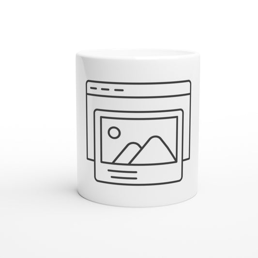 White Ceramic Mug