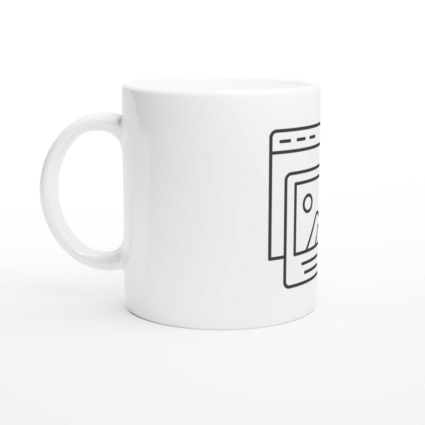 White Ceramic Mug